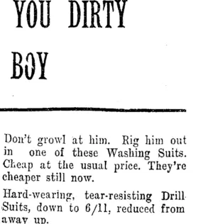Page 3 Advertisements Column 5 (Taranaki Daily News 3-2-1913)