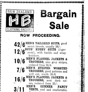 Page 7 Advertisements Column 3 (Taranaki Daily News 9-2-1914)