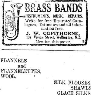 Page 6 Advertisements Column 5 (Taranaki Daily News 28-7-1914)