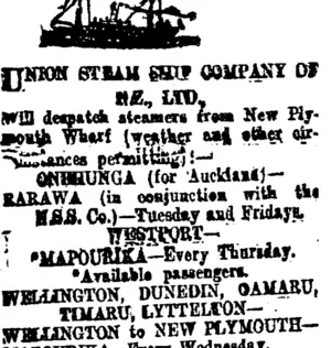 Page 2 Advertisements Column 1 (Taranaki Daily News 21-10-1914)