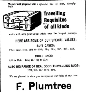 Page 2 Advertisements Column 2 (Taranaki Daily News 21-1-1915)