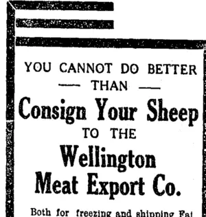 Page 2 Advertisements Column 6 (Taranaki Daily News 21-1-1915)
