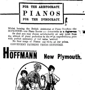 Page 2 Advertisements Column 7 (Taranaki Daily News 21-1-1915)