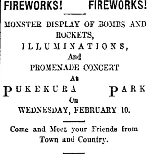 Page 1 Advertisements Column 2 (Taranaki Daily News 8-2-1915)