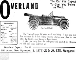 Page 10 Advertisements Column 1 (Taranaki Daily News 14-8-1915)