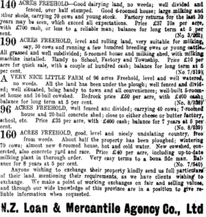 Page 3 Advertisements Column 6 (Taranaki Daily News 20-9-1915)