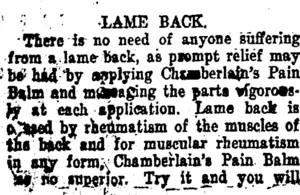 Page 5 Advertisements Column 1 (Taranaki Daily News 4-4-1916)