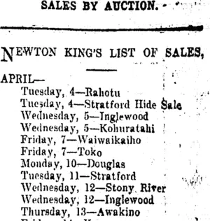 Page 8 Advertisements Column 5 (Taranaki Daily News 4-4-1916)