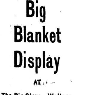 Page 4 Advertisements Column 1 (Taranaki Daily News 5-4-1916)