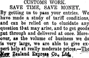 Page 5 Advertisements Column 1 (Taranaki Daily News 5-4-1916)