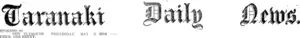 Masthead (Taranaki Daily News 3-5-1916)