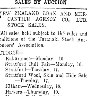 Page 8 Advertisements Column 5 (Taranaki Daily News 16-10-1916)