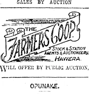 Page 8 Advertisements Column 5 (Taranaki Daily News 28-3-1918)