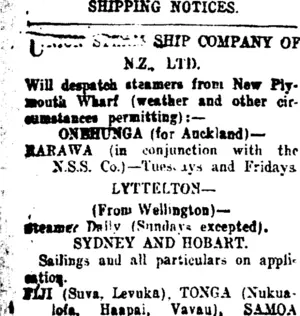 Page 2 Advertisements Column 1 (Taranaki Daily News 6-4-1918)