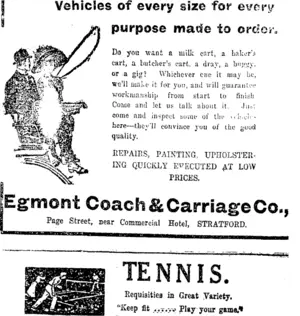 Page 3 Advertisements Column 5 (Taranaki Daily News 5-6-1918)