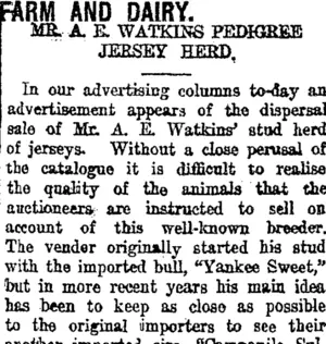 Page 6 Advertisements Column 2 (Taranaki Daily News 27-6-1918)
