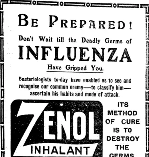 Page 7 Advertisements Column 1 (Taranaki Daily News 28-11-1918)