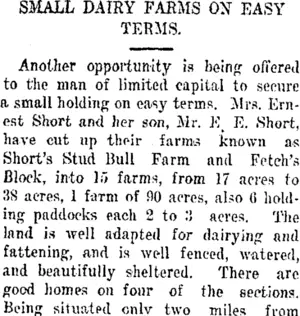 Page 8 Advertisements Column 4 (Taranaki Daily News 16-4-1920)