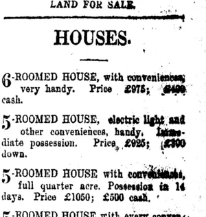 Page 1 Advertisements Column 8 (Taranaki Daily News 23-8-1920)