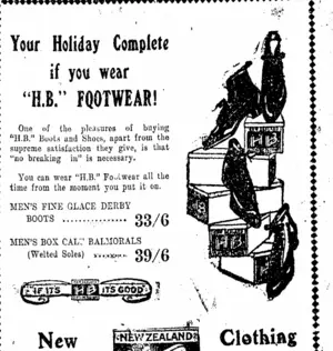 Page 3 Advertisements Column 5 (Taranaki Daily News 14-12-1920)