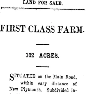 Page 1 Advertisements Column 6 (Taranaki Daily News 14-12-1920)