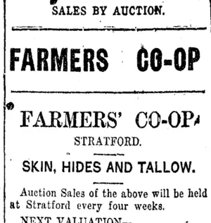 Page 8 Advertisements Column 4 (Taranaki Daily News 10-12-1920)