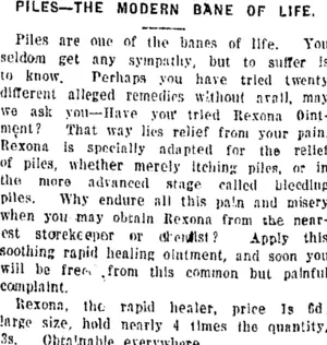 Page 3 Advertisements Column 3 (Taranaki Daily News 11-12-1920)