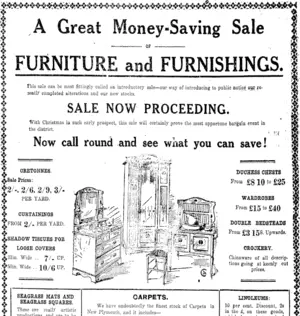 Page 6 Advertisements Column 3 (Taranaki Daily News 11-12-1920)