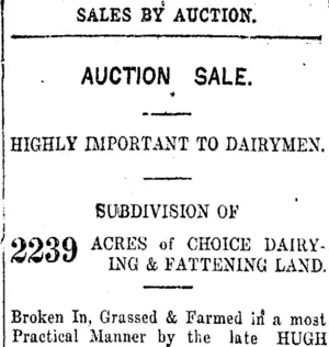 Page 8 Advertisements Column 3 (Taranaki Daily News 11-12-1920)