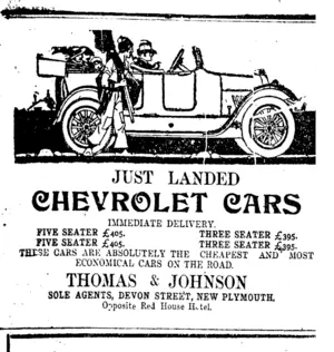 Page 3 Advertisements Column 1 (Taranaki Daily News 13-12-1920)