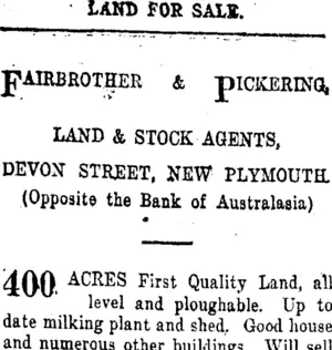 Page 7 Advertisements Column 2 (Taranaki Daily News 13-12-1920)