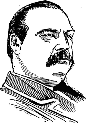 Mtt CLEVELAND, TUB NEWLY- ELECTED  PRESIDENT. (Taranaki Herald, 11 November 1892)