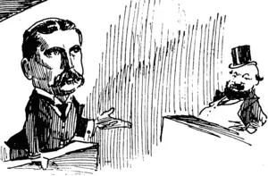 Mr Napier : Sir, not at is not force, and belUnriruj m not a-njumeut. (Observer, 13 September 1902)