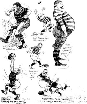SKETCHES AT THE MOLLOY^UINIAJSr fOOTBALI* $fATCH, (Observer, 01 August 1903)