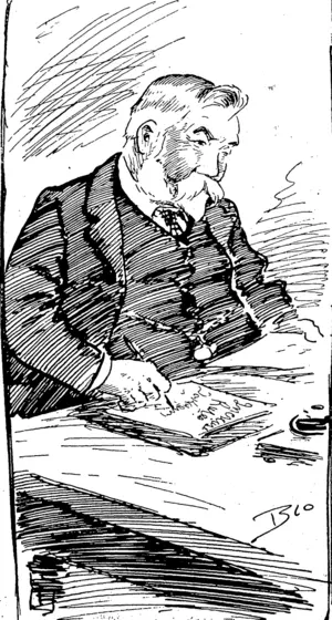 IBM W. 0.0. CHAIRMAN, " Gentlemen, let us raise Takapuna, They can pay." (Observer, 30 July 1910)