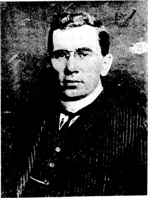 MR J. J. SULLIVAN, Progressive Liberal and Labour Candidate for Parnell, selected by the Electors of Parnell. (Observer, 28 November 1914)