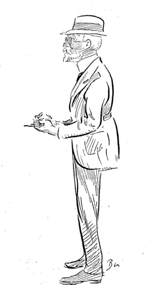 BARNEY" ESAM, Sports' Old Valuer. (Observer, 07 February 1920)