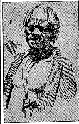 A KAFFIR CHIEF. (Star, 02 September 1896)
