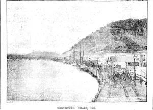 GREYMOUTH WHAEF, LOOKING WEST. (Star, 18 November 1896)