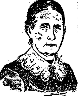 Mes Jake Agnew.  (From a Photo (Tuapeka Times, 23 August 1899)