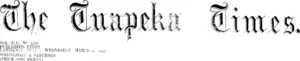 Masthead (Tuapeka Times 2-3-1910)