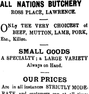 Page 4 Advertisements Column 4 (Tuapeka Times 20-5-1911)