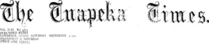 Masthead (Tuapeka Times 2-9-1911)