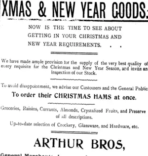 Page 3 Advertisements Column 6 (Tuapeka Times 17-12-1913)