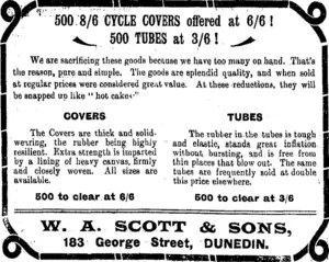 Page 4 Advertisements Column 3 (Tuapeka Times 7-10-1914)