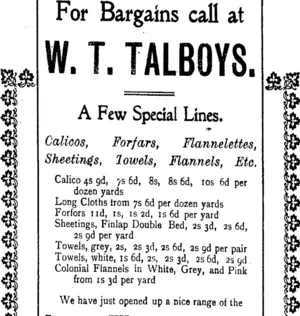 Page 2 Advertisements Column 5 (Tuapeka Times 2-8-1916)