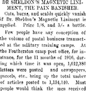 Page 4 Advertisements Column 3 (Tuapeka Times 5-5-1917)