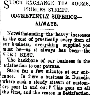 Page 2 Advertisements Column 6 (Tuapeka Times 5-10-1918)
