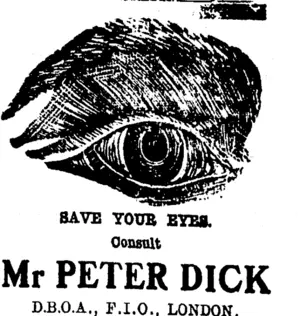 Page 4 Advertisements Column 6 (Tuapeka Times 14-5-1919)