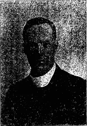 Rev. Claude Hamilton Roc. Vicar 1903���1907. (Wanganui Chronicle, 28 January 1913)
